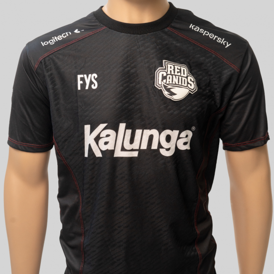 UNIFORME RED CANIDS 2025 - PRETO (PRÉ-VENDA) 